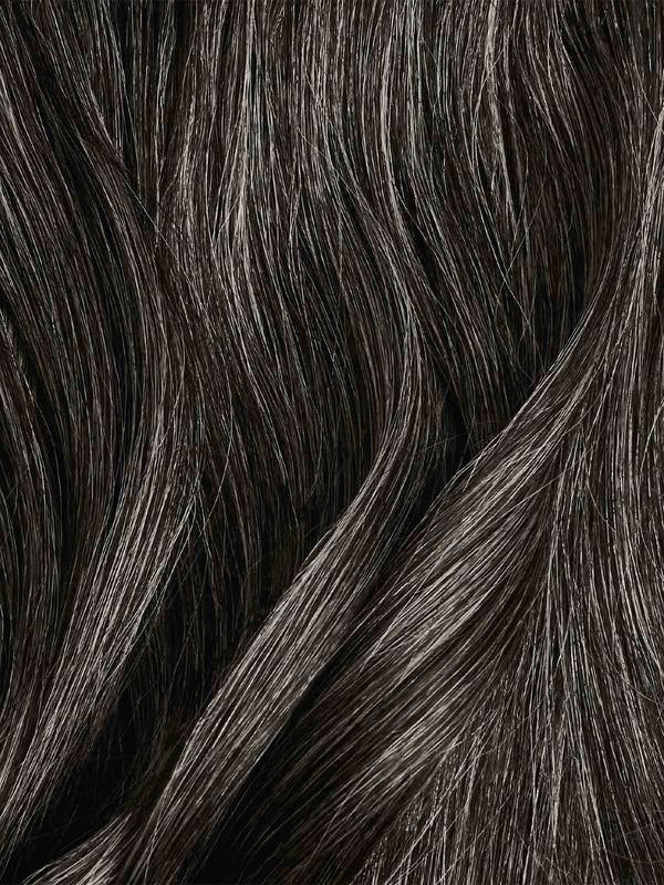 Dark Gray Halo® Hair Extensions