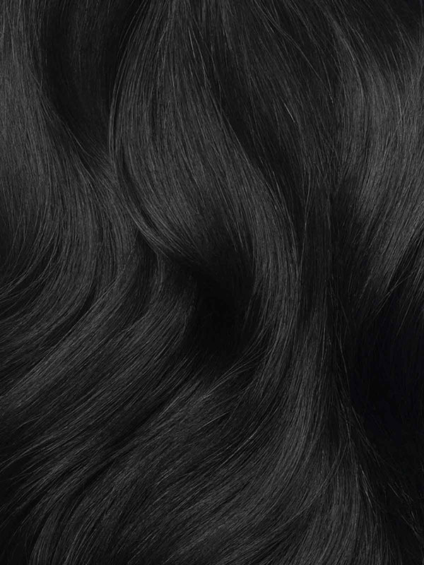 Jet Black Halo® Hair Extensions