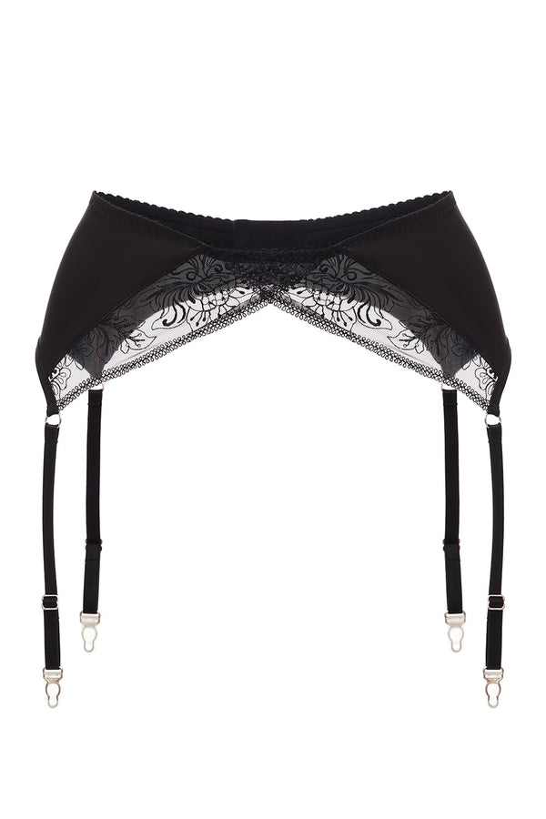 Lviv Garter Belt - Black