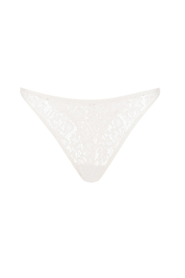 BARCELONA Thong Panties -  Milk Color