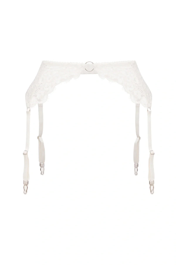 BRISBANE Garter Belt - Milk Color