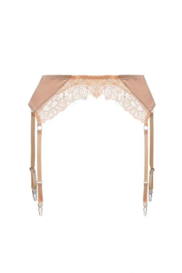 Limoges Garter Belt - Beige