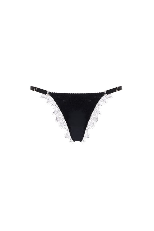 Limoges Lace Panties - Black