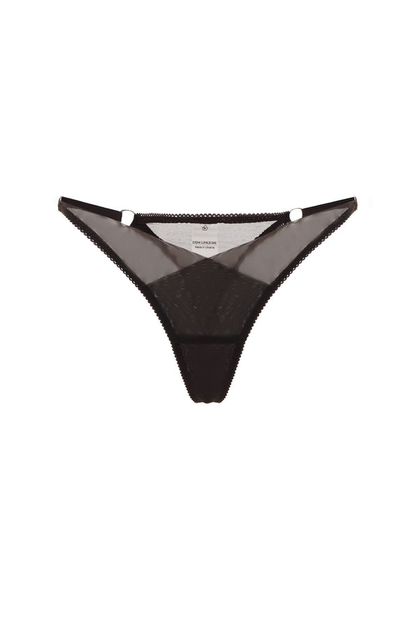 GENEVA Thong Panties - Brown