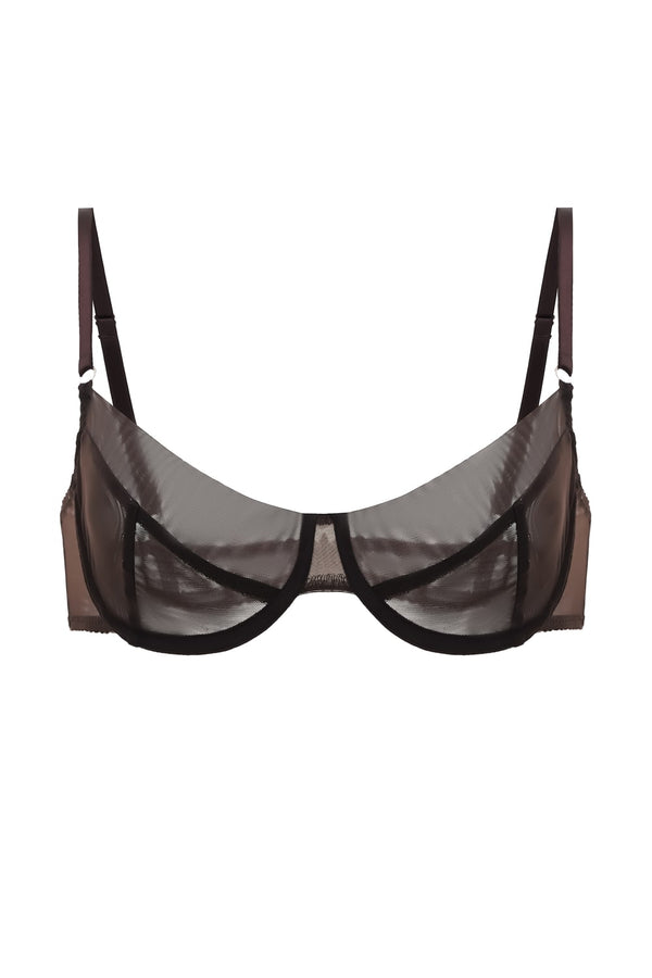 GENEVA Underwire Bra - Brown