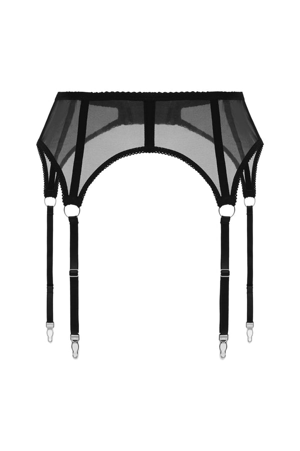 GENEVA Garter Belt - Black
