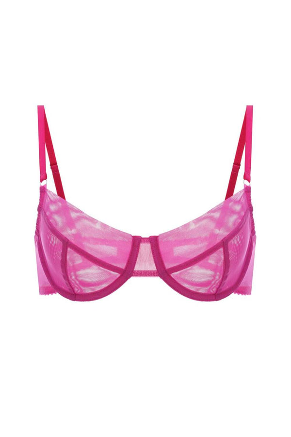 GENEVA Underwire Bra - Raspberry