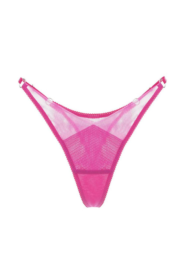 GENEVA Thong Panties - Raspberry