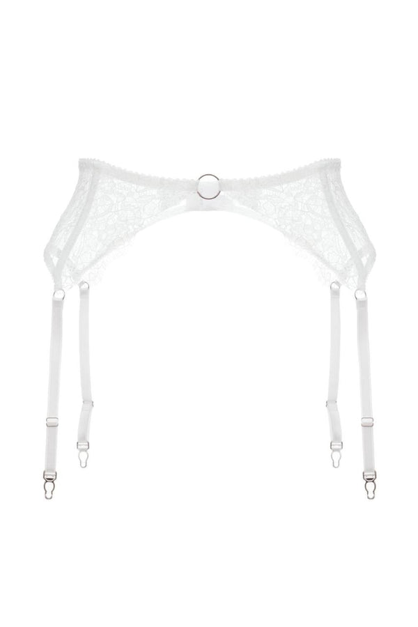 BRISBANE  Garter Belt - Milk Color